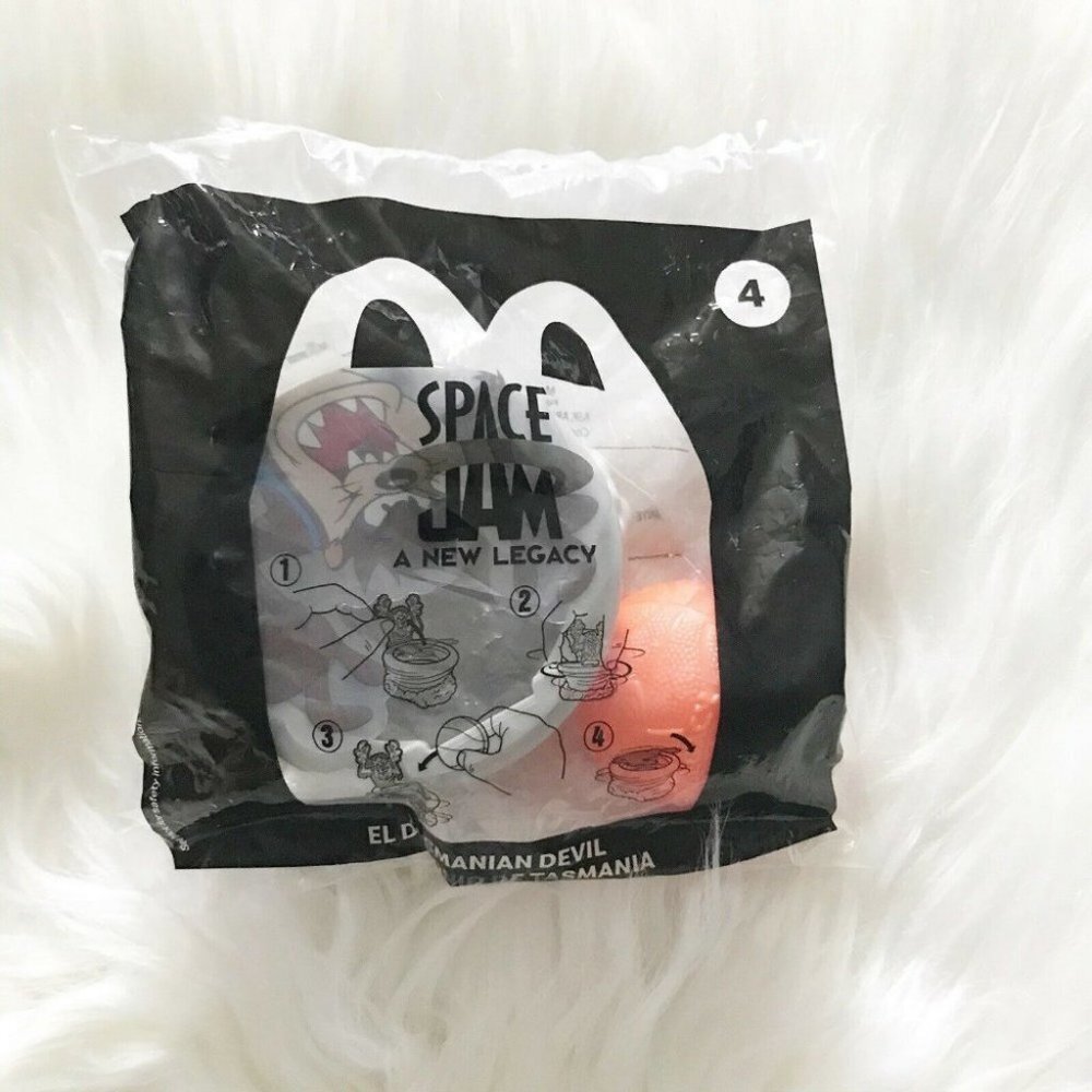 ✨✨5/$10✨✨ Collectible 2021 McDonald's Happy Meal Space Jam Tasmanian Devil Toy